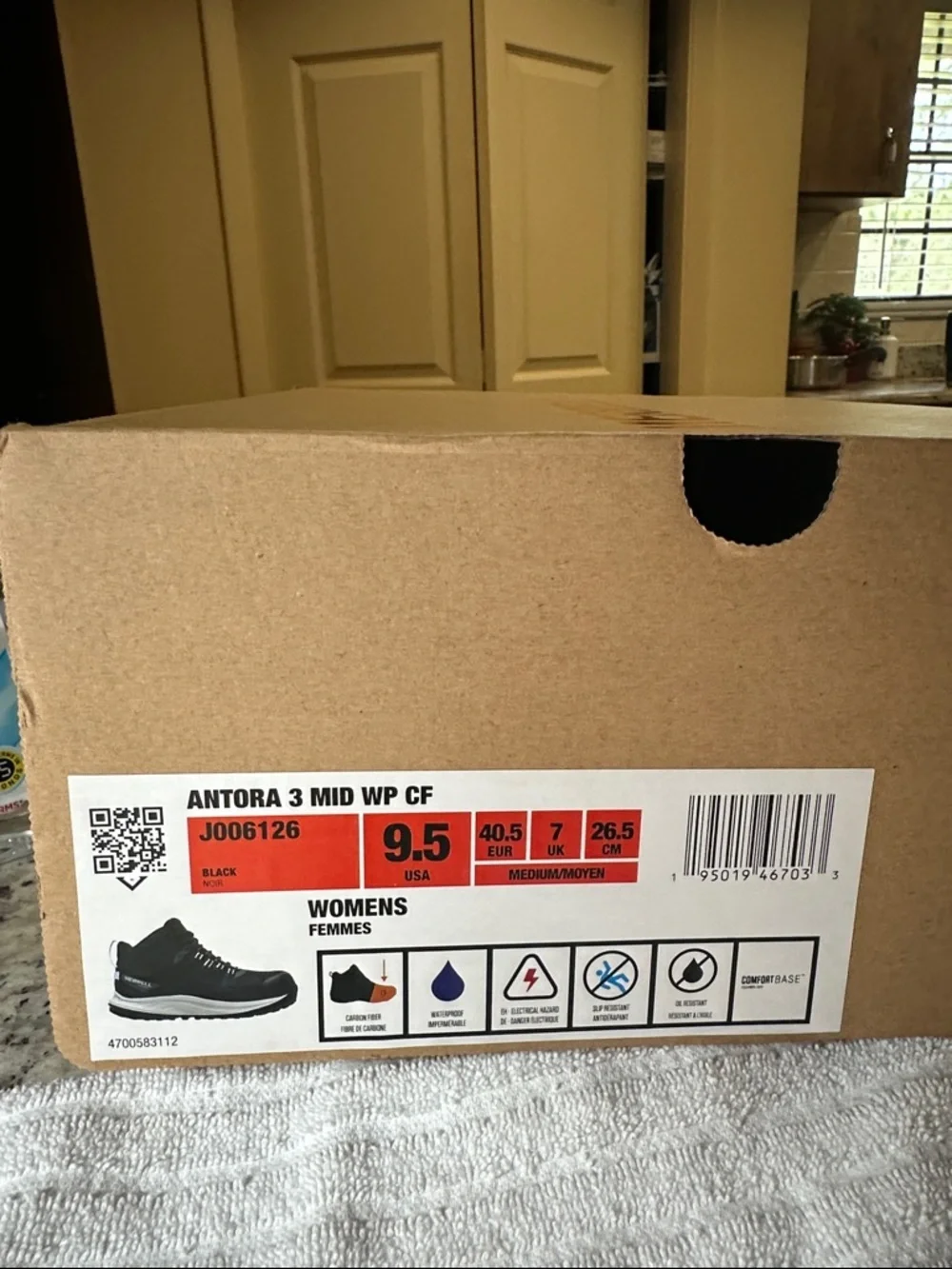 Merrell Antora Hikers Size 9.5 - Picture 9 of 9